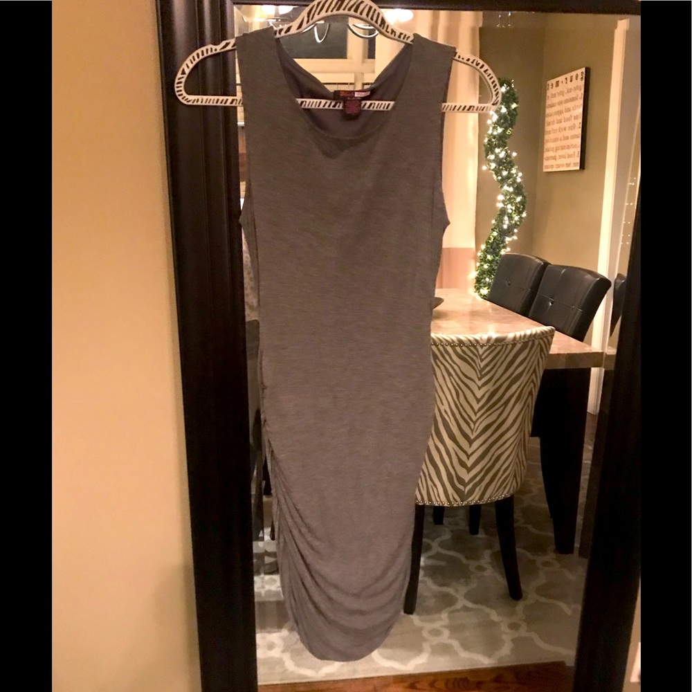 Black note bodycon dress